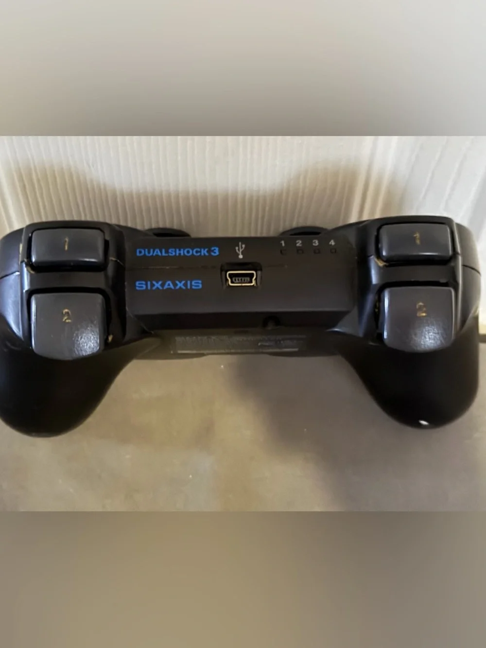 Sony PlayStation 3 Sixaxis Black DualShock Controller